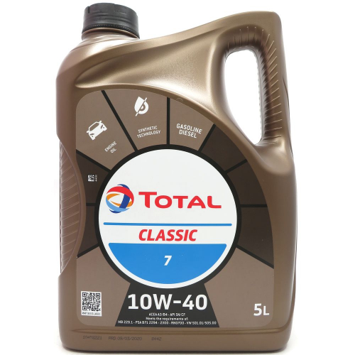 5 Liter TOTAL Classic 7 10W-40